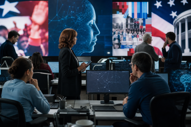 Jornalistas analisam informações digitais e conteúdos gerados por inteligência artificial durante as eleições